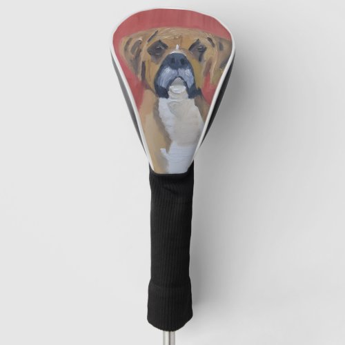 Boxer Dog Golf Head Cover