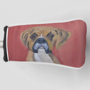 Boxer Dog Golf Head Cover