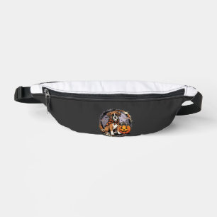 Boxer Dog Halloween Pumpkin Sublimation Fanny Pack
