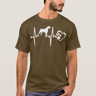 BOXER DOG HEARTBEAT  T-Shirt