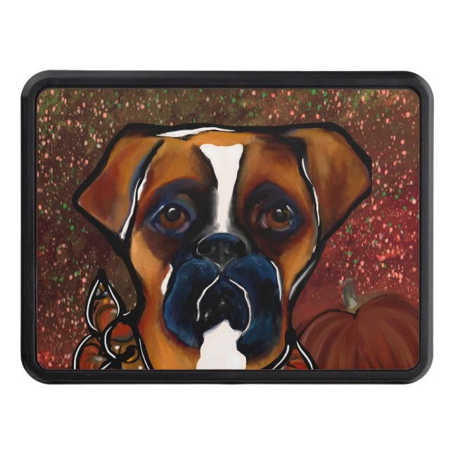 Boxer Dog Hitch Cover (Front)