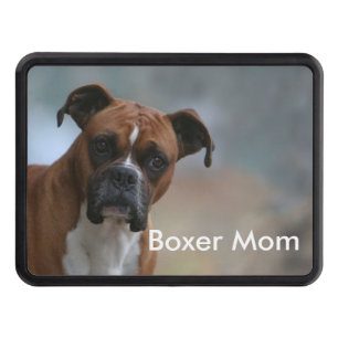 Boxer dog Hitch Cover, Personalize It! Tow Hitch Cover