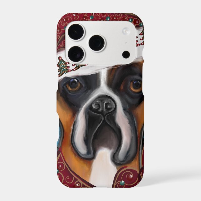 Boxer Dog Iphone Case (Back)