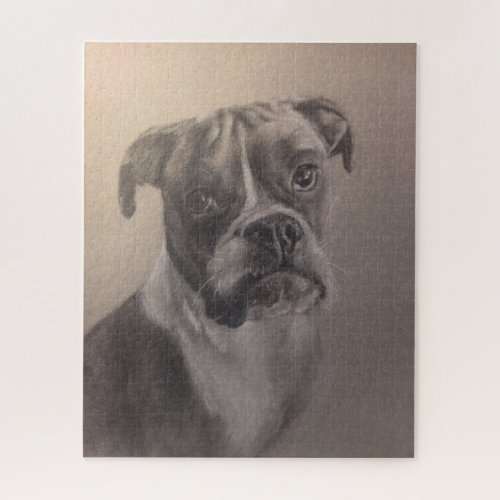 Boxer Dog jigsaw puzzle