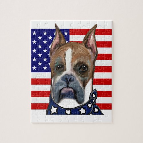 Boxer Dog Jigsaw Puzzle