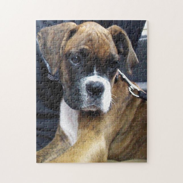 BOXER DOG jigsaw puzzle (Vertical)