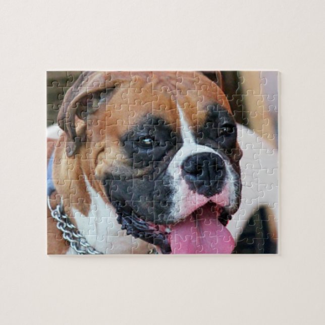 Boxer Dog Jigsaw Puzzle (Horizontal)