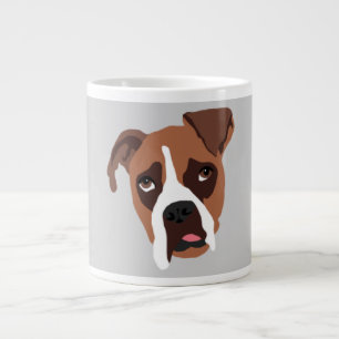 Boxer Dog Jumbo Mug