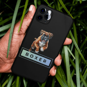 Boxer Dog - Leaps & Bounds iPhone 15 Pro Max Case