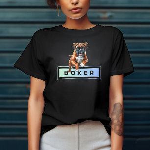 Boxer Dog - Leaps & Bounds T-Shirt