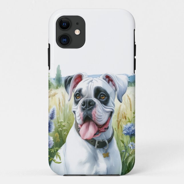 Boxer Dog Love ❤️ Case-Mate iPhone Case (Back)
