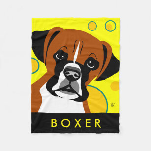 boxer dog blanket