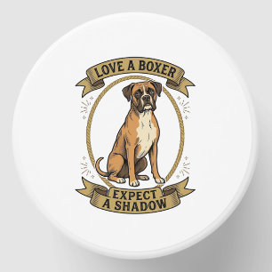 Boxer Dog Lover Shirt Vintage Engraving Funny Pet Mini Candle Favors