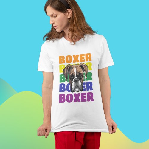 Boxer Dog lover T_Shirt