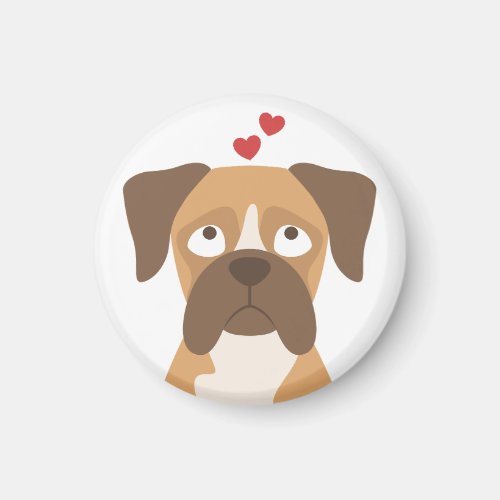Boxer Dog Magnet, Boxer Dog Gift, boxer lover gift Magnet