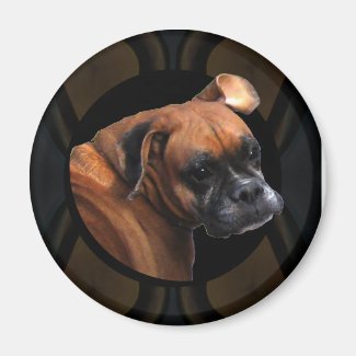 Boxer Dog Magnets