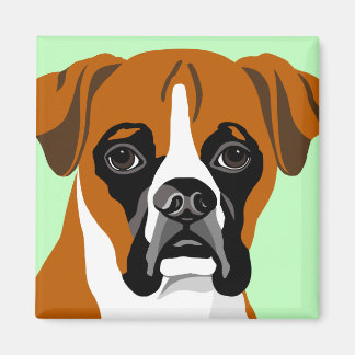 Boxer Dog Magnets