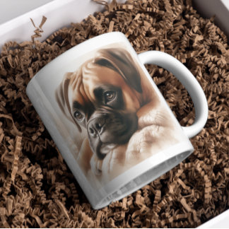 Boxer Dog: Master of Chill & Expert Snuggler  Coffee Mug
