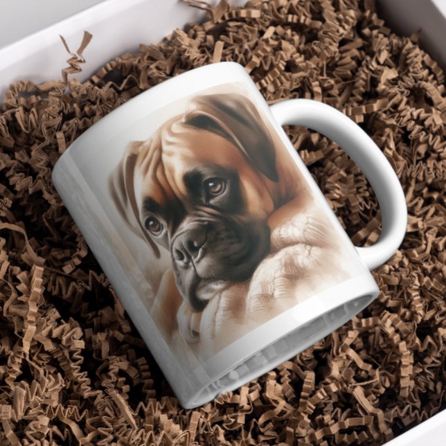 Boxer Dog: Master of Chill & Expert Snuggler  Coffee Mug (Creator Uploaded)