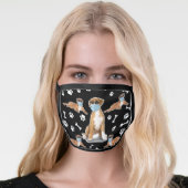 Boxer Dog Mom and Dad Face Mask (Worn Her)