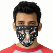 Boxer Dog Mom and Dad Face Mask (Worn Him)