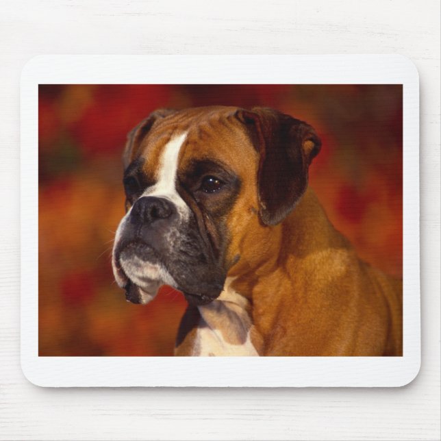 Boxer dog mouse pad (Front)