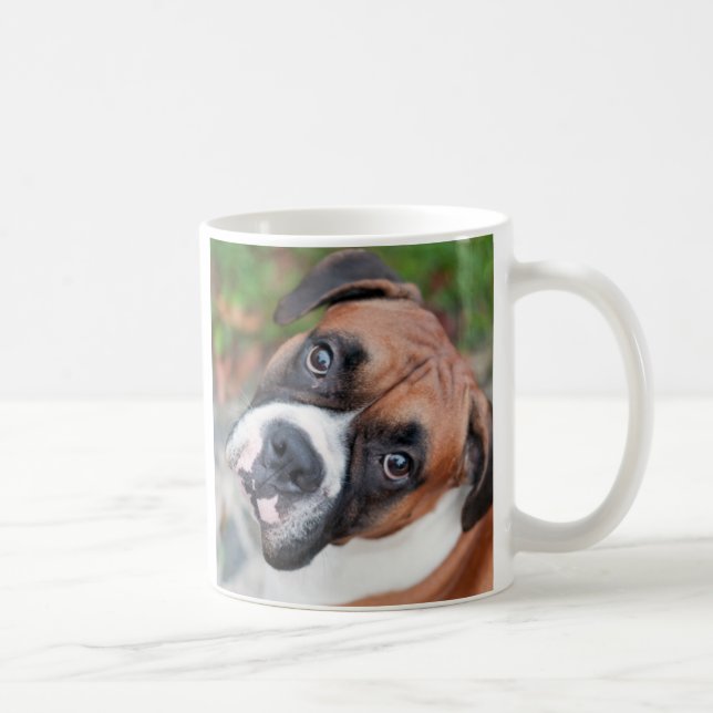 Boxer dog mug (Right)