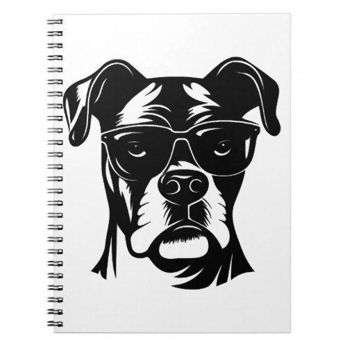 Boxer Dog Notebook