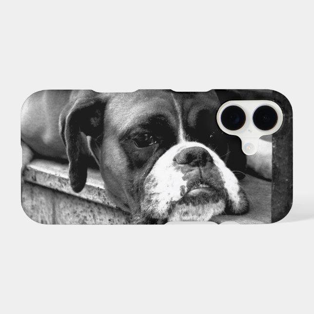 Boxer Dog On Windowsill sgcnm Samsung Galaxy Case (Back Horizontal)