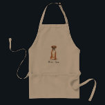 Boxer Dog Personalized Standard Apron<br><div class="desc">Surprise someone you love with this Personalized Boxer Dog Apron! Perfect for any Boxer Dog owners or lovers. 

The apron can be personalized with any message.</div>