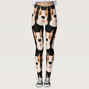 NEW Women's OS/Plus/XPlus Bulldog Pug Dog Leggings, Athletic Yoga