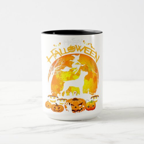 Boxer Dog Pumpkin Happy Halloween Dog Lover Gift Mug