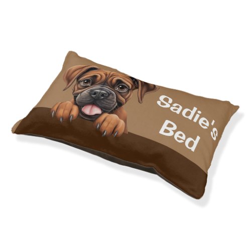 Boxer Dog Puppy Pillow Bed