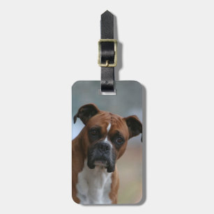Boxer dog Purse/Luggage Tag