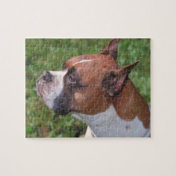 Boxer Dog Puzzle by walkandbark at Zazzle