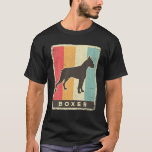 Boxer Dog Retro Vintage T-Shirt