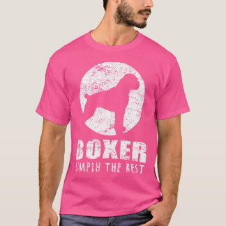 Boxer Dog Shirt - Vintage Boxer Simply The Best Do