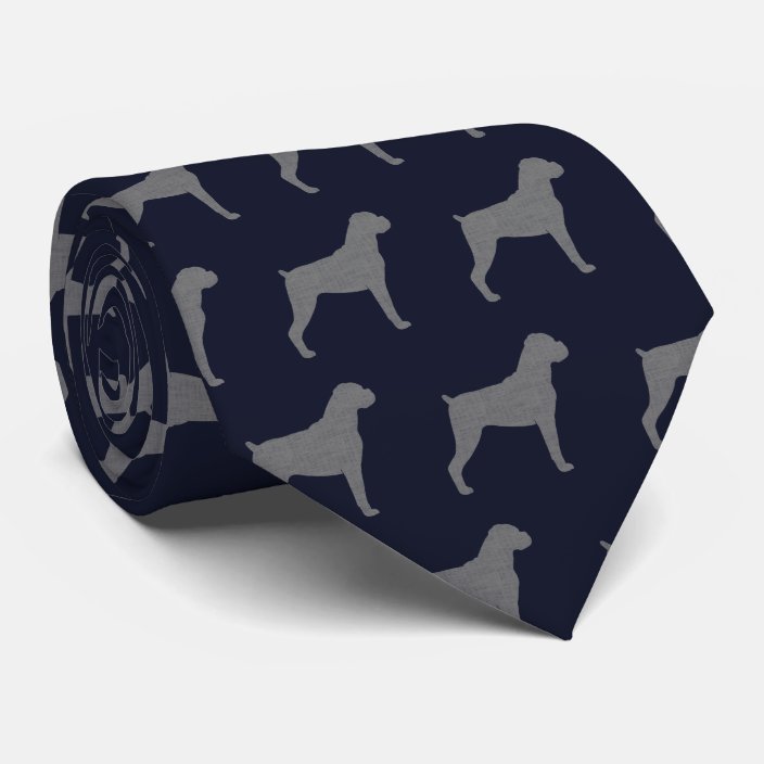 boxer dog tie