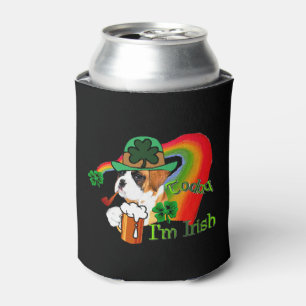 Boxer Dog St Patricks Day Gifts Can Cooler