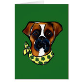 Boxer Dog St. Patty (Front)