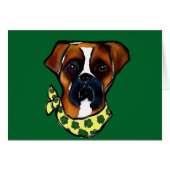 Boxer Dog St. Patty (Front Horizontal)