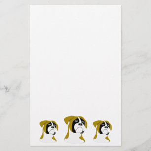 Boxer Dog Stationery