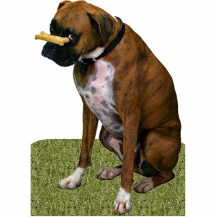 Boxer Dog Statuette