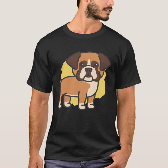 Boxer dog T-Shirt (Front)