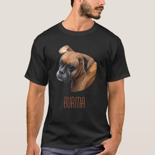 Boxer Dog T_shirt