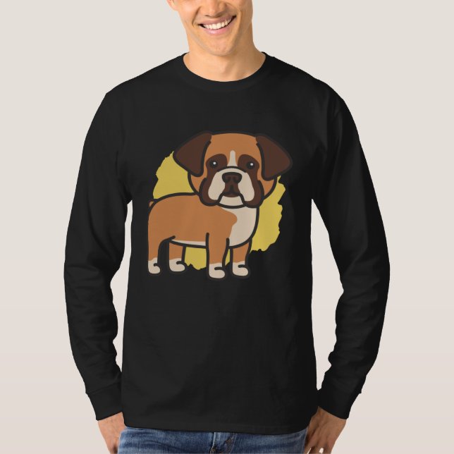 Boxer dog T-Shirt (Front)
