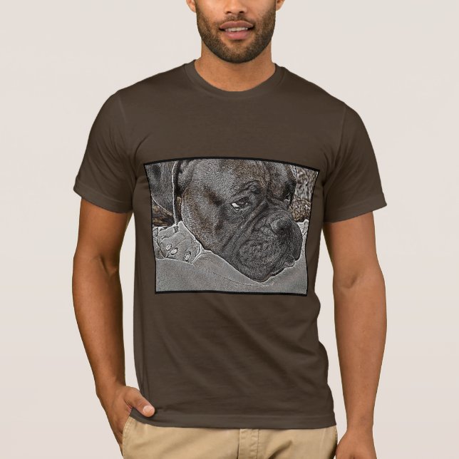 Boxer Dog T-shirt (Front)