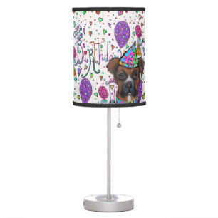 Boxer Dog Table Lamp