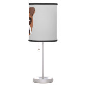 Boxer Dog Table Lamp (Right)
