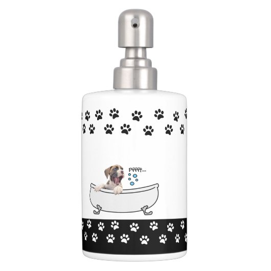 Boxer Dog themed Bathroom Decor Bath Set (Front)